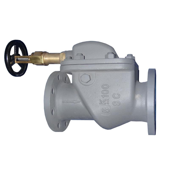 JIS F3060 100A  5K Vertical Storm Valve 